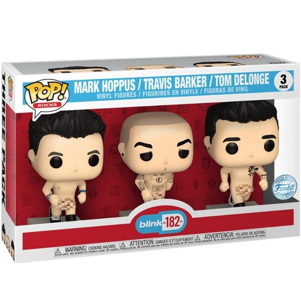 Funko Pop! Rocks Blink-182 Blur Vinyl Figures Set